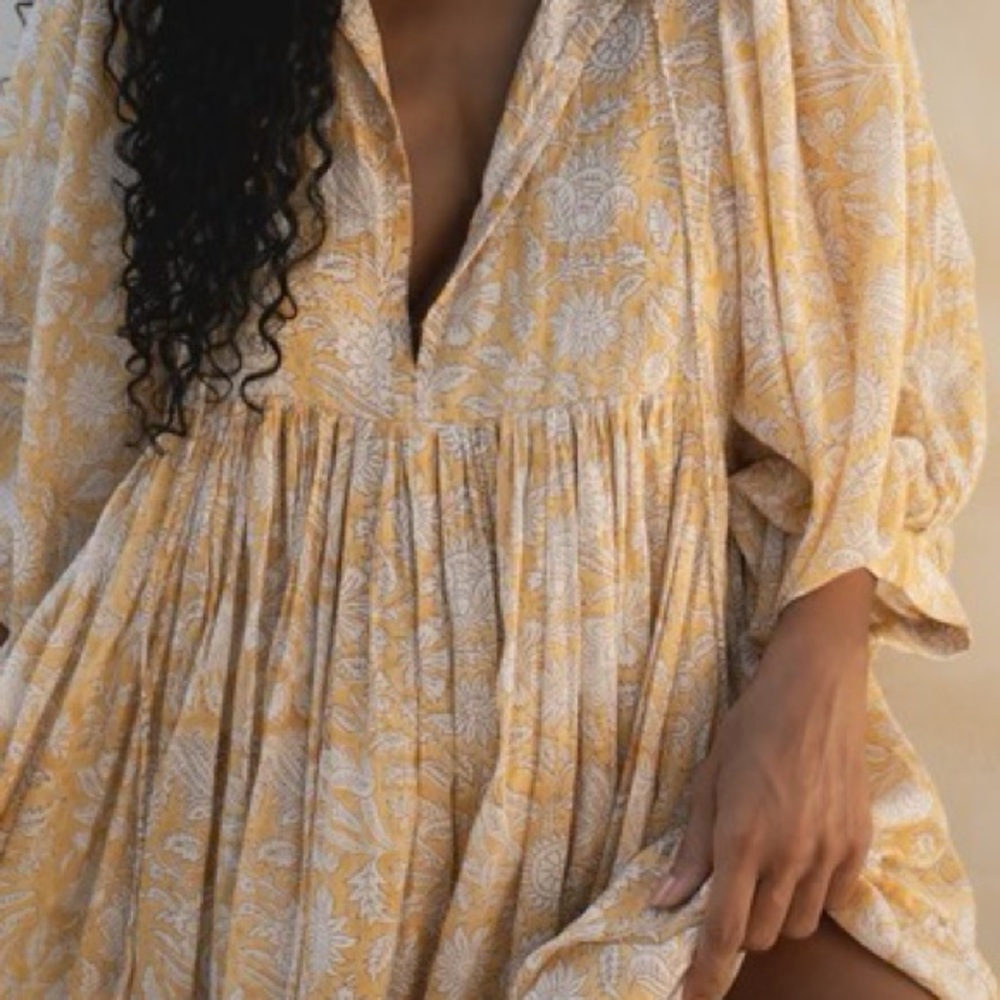 💋Sadio - NWT - Kaya Boho Midi Dress (Sunburst)